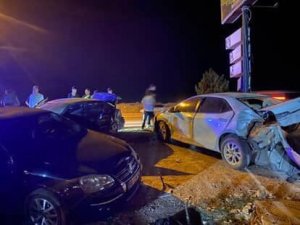 KAHRAMANMARAŞ’TA TRAFİK KAZASI: 3 YARALI