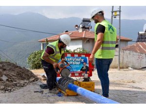 MESKİ, DEĞİRMENDERE MAHALLESİ’NİN İÇME SUYU HATTINI YENİLEDİ