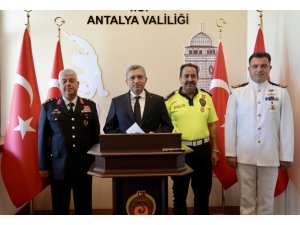 ANTALYA’DA AĞUSTOSTA MEYDANA GELEN 11 BİN 278 ASAYİŞ OLAYINDAN YÜZDE 96’SI AYDINLATILDI