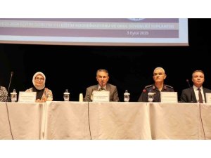 MERSİN’DE EĞİTİM KOORDİNASYONU VE OKUL GÜVENLİĞİ TOPLANTISI YAPILDI
