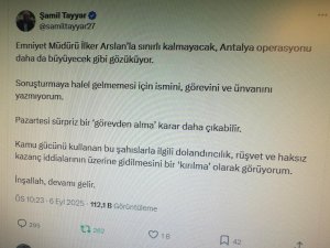 ŞAMİL TAYYAR: "YENİ GÖREVDEN ALMALAR OLABİLİR"