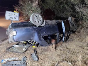 TARSUS’TA TRAFİK KAZASI:1 ÖLÜ, 2 YARALI