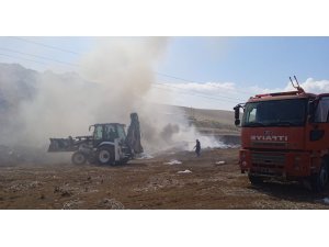 KIRIKHAN’DA ÇÖPLÜK YANGINI