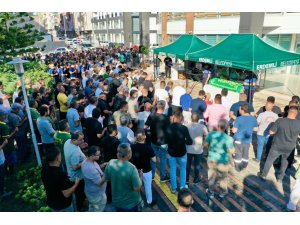 ERDEMLİ BELEDİYESİ’NİN ACI GÜNÜ: VEFAT EDEN PERSONEL İÇİN TÖREN DÜZENLENDİ
