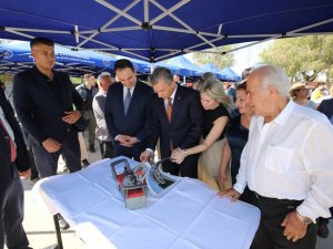 AÜ HASTANESİ NÖROLOJİ POLİKLİNİĞİ YENİ BİNASININ TEMELİ ATILDI