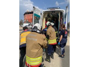 SAMANDAĞ’DA TRAFİK KAZASI: 6 YARALI