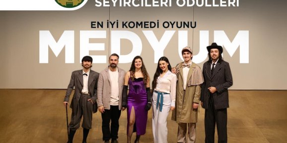 KEPEZ KENT TİYATROSUNA EN İYİ KOMEDİ OYUNU ÖDÜLÜ