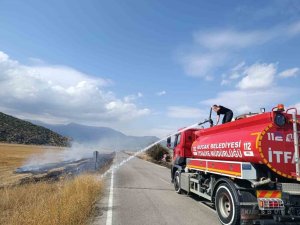BUCAK’TA ARAZİ YANGINI