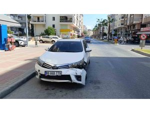 OTOMOBİL İLE ÇARPIŞAN MOTOSİKLETLİ YARALANDI