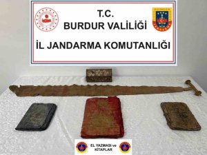 BURDUR’DA TARİH ESER OPERASYONU