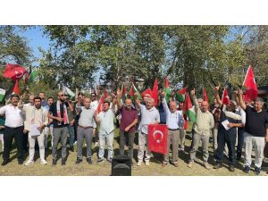 OSMANİYE’DE VATANDAŞLAR SUMUD FİLOSU VE GAZZE HALKINA DESTEK VERDİ