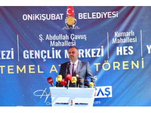 ONİKİŞUBAT’TA BİR GÜNDE 4 DEV YATIRIMIN TEMELİ ATILDI