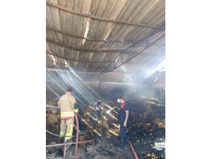 REYHANLI’DA SAMANLIK YANGINI