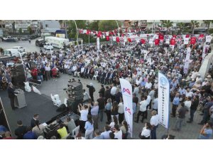 BAŞKAN SEÇER, TARSUS VE ÇAMLIYAYLALI ÜRETİCİLERLE BULUŞTU