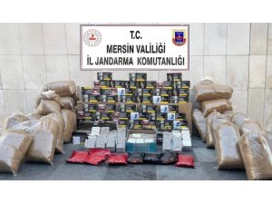 MERSİN’DE KAÇAK MAKARON OPERASYONU: 3 GÖZALTI