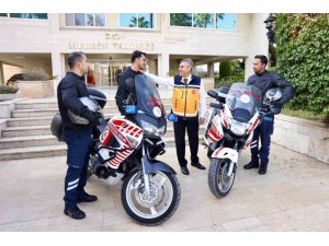 MERSİN’DE MOTORİZE AMBULANSLAR HİZMETE GİRDİ