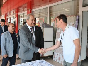 BAŞKAN KOCAGÖZ'DEN ESNAF ZİYARETİ