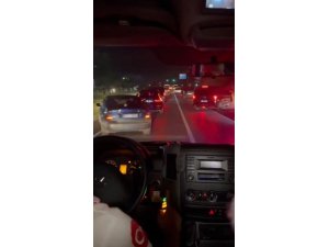 FERMUAR SİSTEMİYLE AMBULANSA YOL VERİLMESİ SOSYAL MEDYADA GÜNDEM OLDU