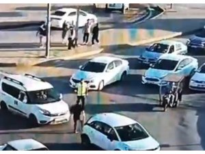 TRAFİKTE POLİSE SOPAYLA SALDIRAN ŞAHIS TUTUKLANDI