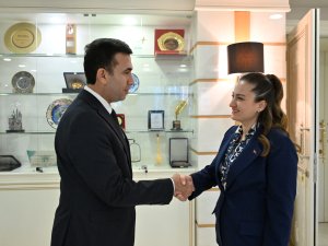 MUHTARLARDAN ÖZDEMİR'E ZİYARET