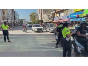 HATAY’DA MOTOSİKLET SÜRÜCÜLERİ DENETLENDİ