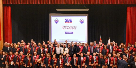 CÜBBE GİYME VE BELGE TAKDİM TÖRENİ YAPILDI