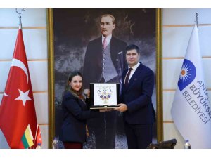 ANTALYA BÜYÜKŞEHİR BELEDİYESİ VE LİTVANYA HEYETİ ARASINDA İŞBİRLİĞİ İMKANLARI GÖRÜŞÜLDÜ