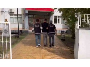 ERZİN’DE HAPİS CEZASI İLE ARANAN HIRSIZLIK ŞÜPHELİSİ YAKALANDI