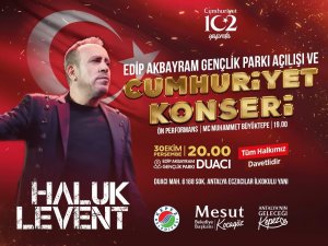 KEPEZ'DEN EDİP AKBAYRAM GENÇLİK PARKI AÇILIŞI