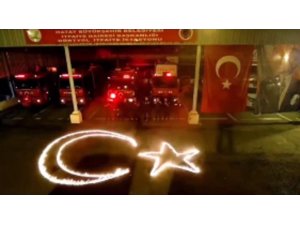 ATEŞ SAVAŞÇILARI 29 EKİM’İ ALEVLERLE KUTLADILAR