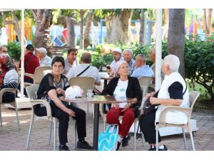 ALANYA EMEKLİ KAHVESİ’NE EMEKLİLERDEN İLGİ