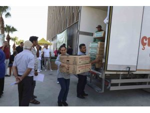 MERSİN’DE ÜRETİCİYE FİDE VE GÜNEŞ PANELİ DESTEĞİ