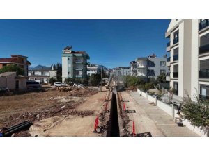 BÜYÜKŞEHİR’DEN DÖŞEMEALTI’NA 124 KİLOMETRE YENİ KANALİZASYON HATTI