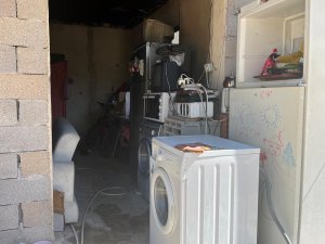 İNŞAAT BİTMEDEN EVLERE YERLEŞTİLER