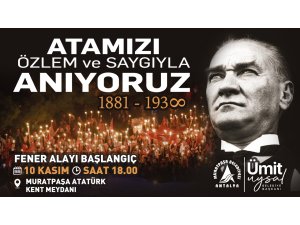 MURATPAŞA'DAN ATA'YA SAYGI YÜRÜYÜŞÜ