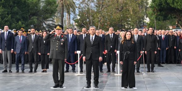 ULU ÖNDER ATATÜRK ANTALYA’DA SAYGIYLA ANILDI