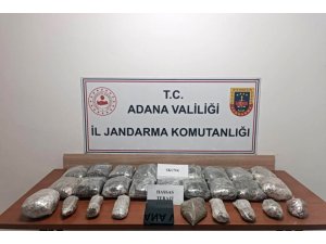 ADANA’DA 11 KİLO SKUNK ELE GEÇİRİLDİ