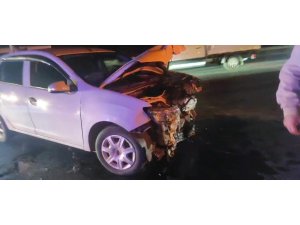 MANAVGAT’TA TRAFİK KAZASI: 3 YARALI