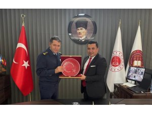 ALBAY GÜNGÖR İLE BAŞSAVCI ÇATLI BİR ARAYA GELDİ