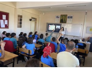 GAZİPAŞA’DA ÖĞRENCİLERE SU TASARRUFU VE GIDA GÜVENLİĞİ EĞİTİMİ