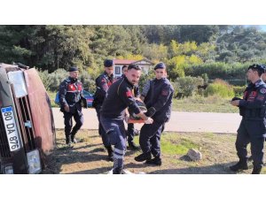 OSMANİYE’DE DEVRİLEN OTOMOLİN SÜRÜCÜSÜ YARALANDI