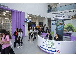 ARA TATİLİN GÖZDESİ MERCAN BİLİM MERKEZİ OLDU