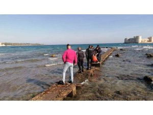 KIZKALESİ’NDE DENİZE GİREN GENÇ BOĞULDU