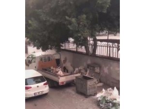 AKDENİZ’DE MOLOZ DÖKEN ŞAHISLARA İŞLEM BAŞLATILDI