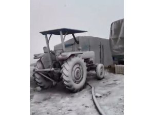 MERSİN’İN YÜKSEK RAKIMLI BÖLGELERİNDE KAR YAĞIŞI