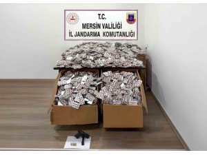 MERSİN’DE 448 BİN ADET HAP ELE GEÇİRİLDİ: 4 TUTUKLAMA