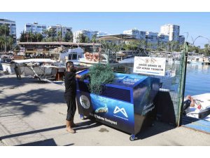 MERSİN’DE BALIKÇI AĞLARI GERİ DÖNÜŞÜME KAZANDIRILIYOR