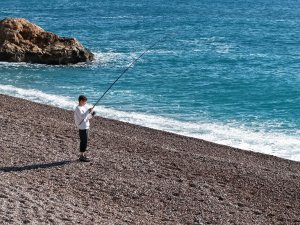 YAĞMUR SONRASI BALIK MESAİSİ