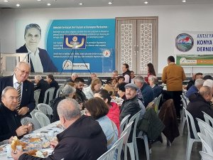 ANTALYA'DAKİ BOZKIRLILAR KAHVALTIDA BİR ARAYA GELDİ