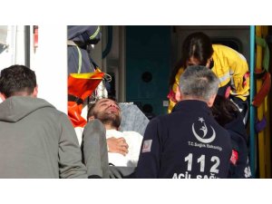 YANGINA UYKUDA YAKALANDI, DUMANDAN ETKİLENDİ